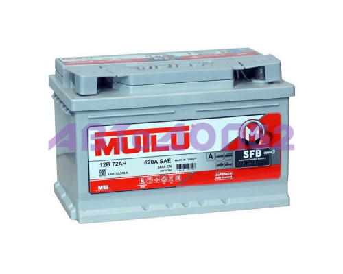 Mutlu LB372058A MUTLU SFB 72 А/ч ОБР SMF57260 278x175x175 EN580 низкий